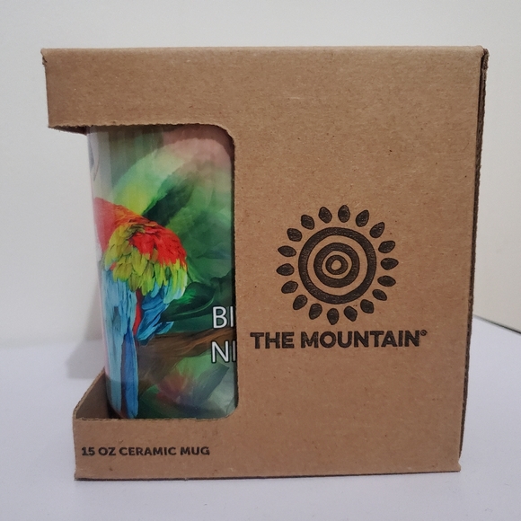 Macaw Mates Mug, The Mountain NEW - Picture 1 of 4
